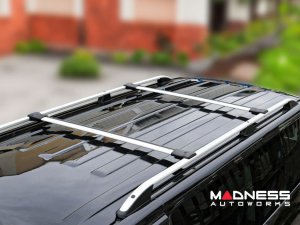 Jeep Renegade Roof Rack Cross Bars - for models w/ factory roof rails - Silver (2015-2024)